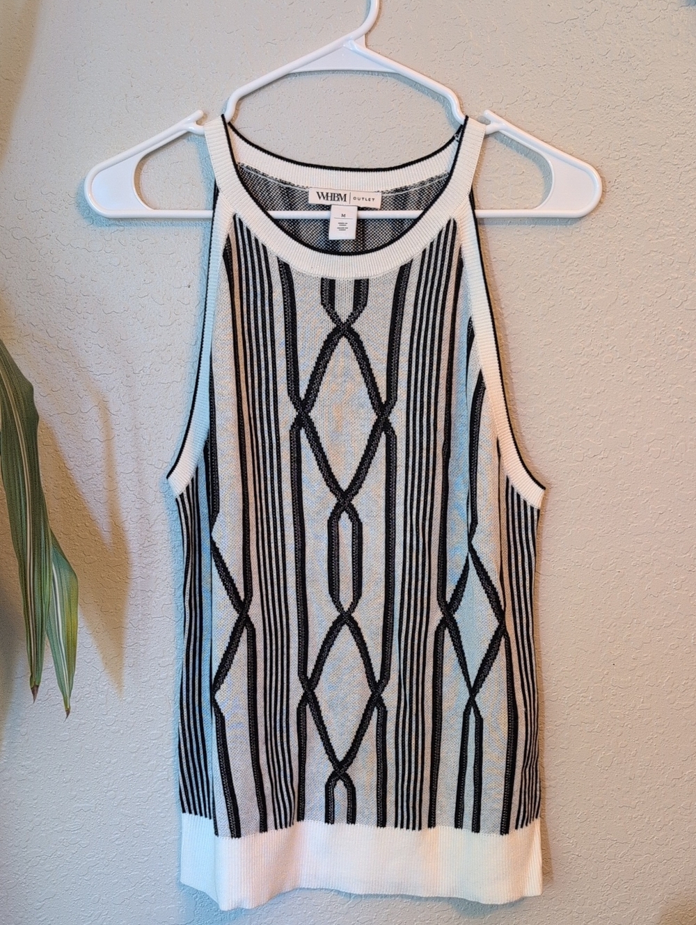 White House Black Market Sleeveless Top - Sz M